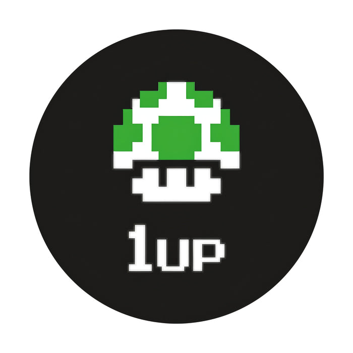 Geek Aufkleber 1Up Pilz
