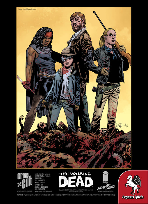 The Walking Dead Comic-Puzzle: Die Zombiejäger
