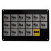Blechschild Batmanium: das Element Nr. 27 im Periodensystem