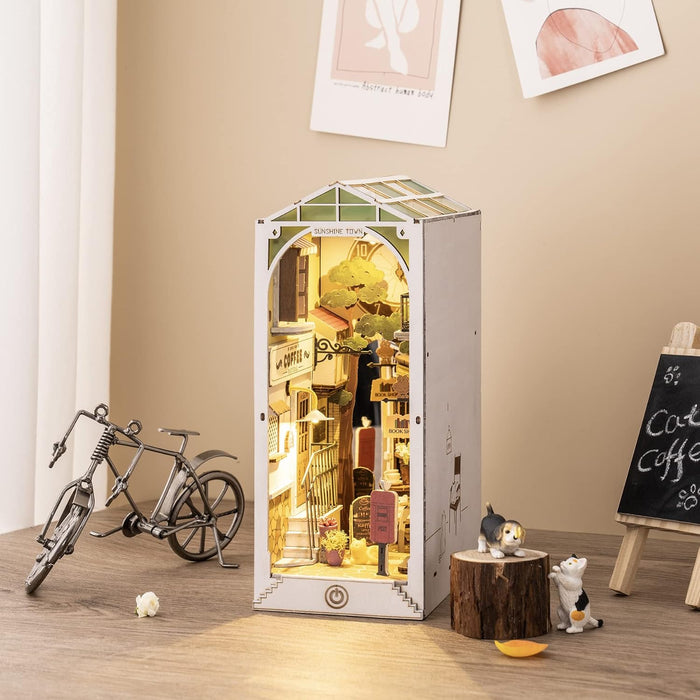 Book Nook Wood Kit – Sunshine Town 