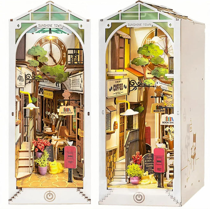Book Nook Wood Kit – Sunshine Town 