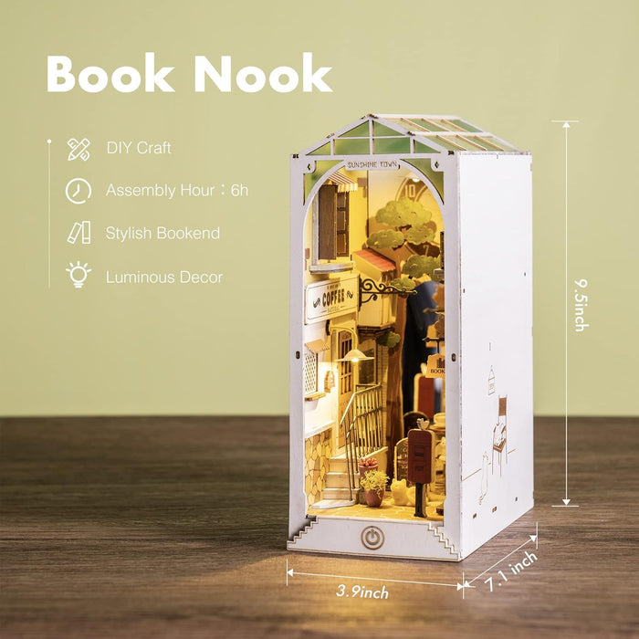 Book Nook Wood Kit – Sunshine Town 