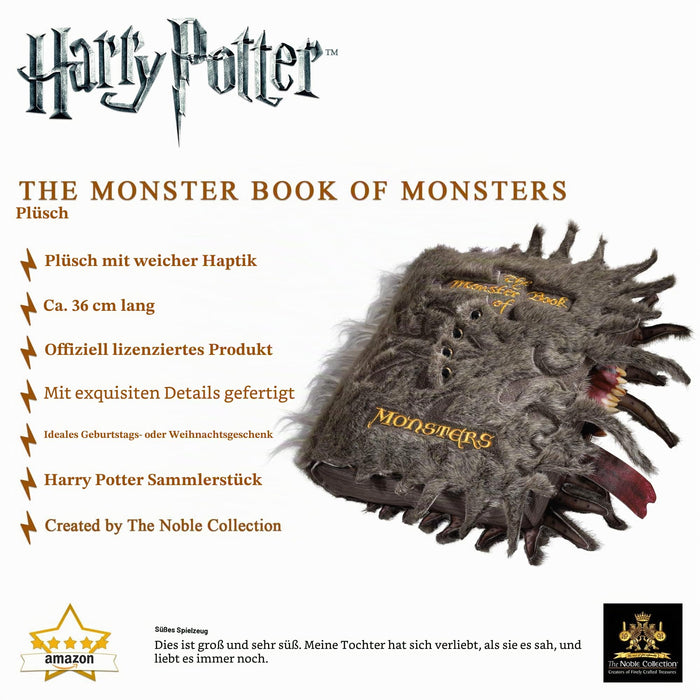 Peluche Harry Potter Libro de los Monstruos