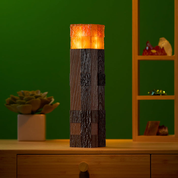 Lámpara linterna Minecraft