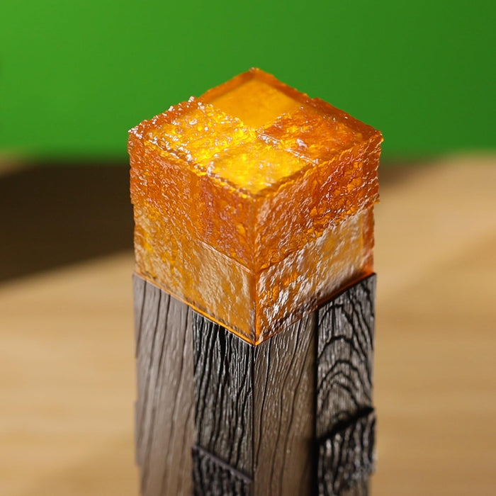 Lámpara linterna Minecraft