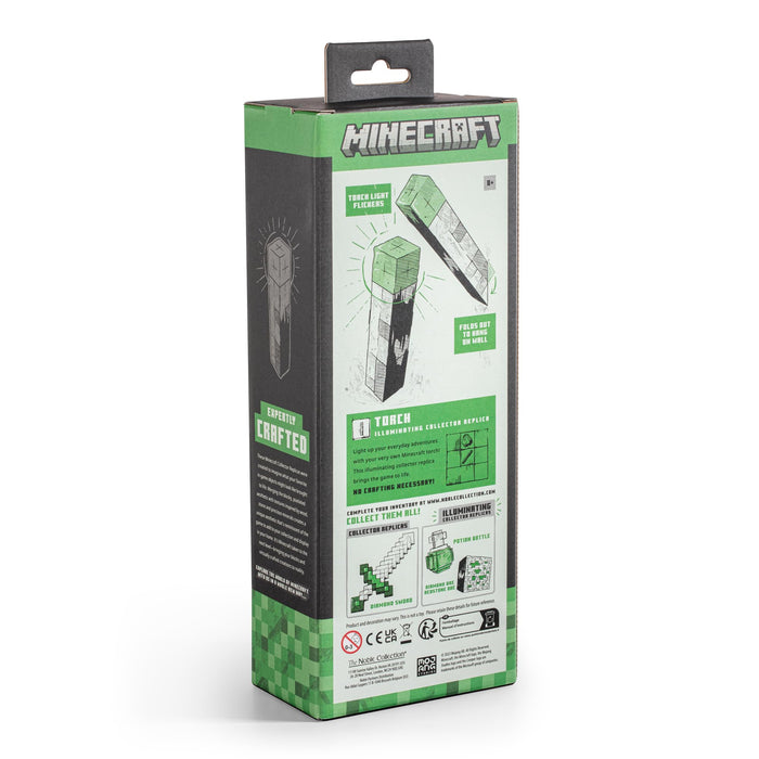 Lámpara linterna Minecraft