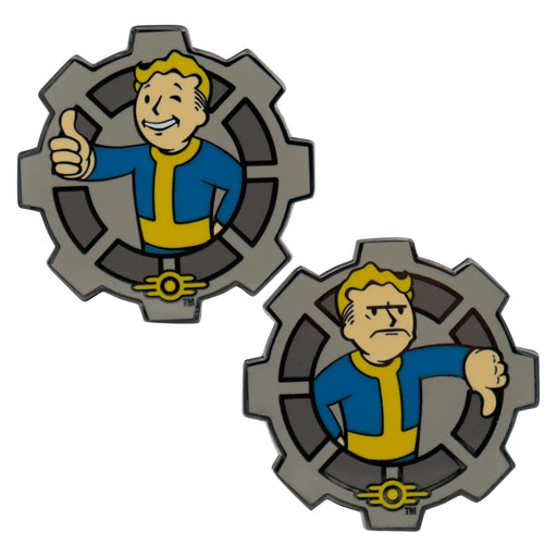 Fallout Flip Münze Vault Boy, limitiert auf 5.000 Stück weltweit