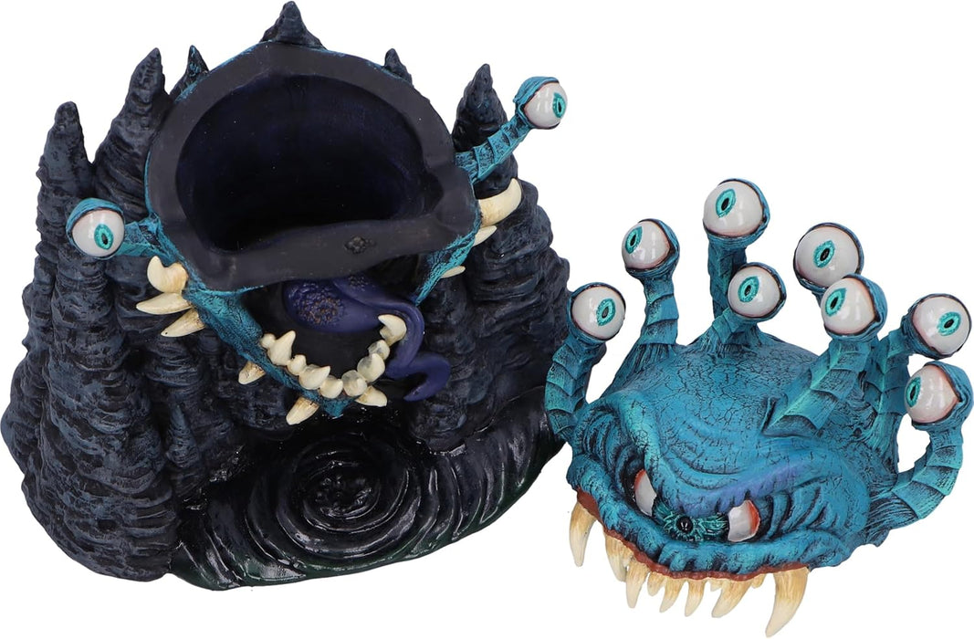 Scatola di dadi Beholder Dungeons and Dragons vista aperta 2