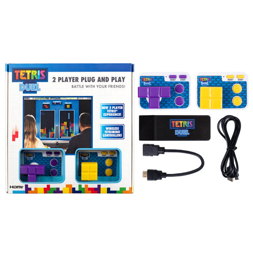 Tetris Duel Console Plug and Play - Duello a 2 Giocatori