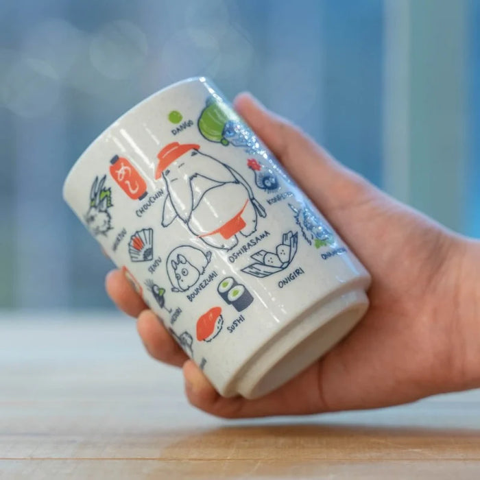 Tasse à thé japonaise Le Voyage de Chihiro Arubaya en usage