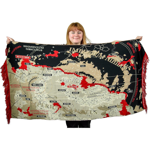 Warhammer 40.000 galaxy map premium blanket main view