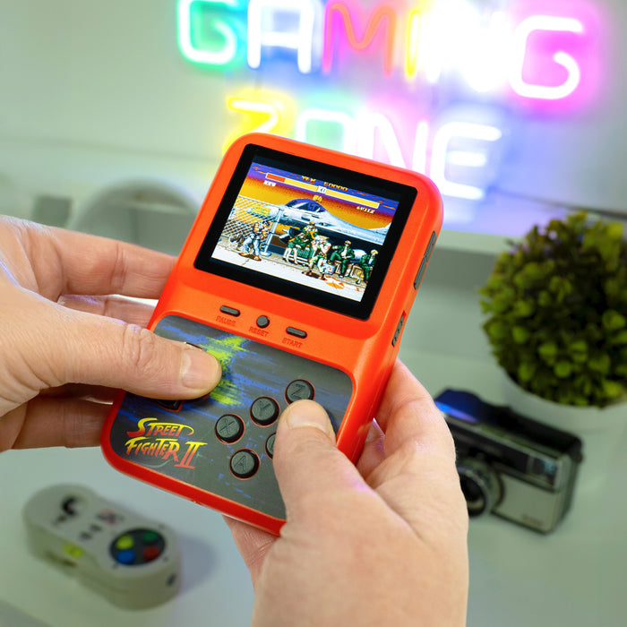 Street Fighter II Handheld - Console Portatile Retrò Ufficialmente Licenziata