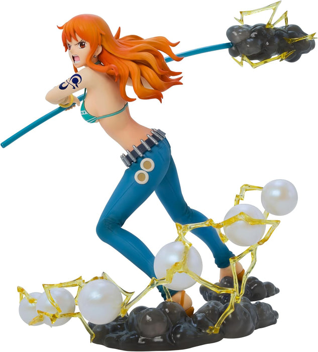 One Piece Nami 1:10 collectible figure angle view