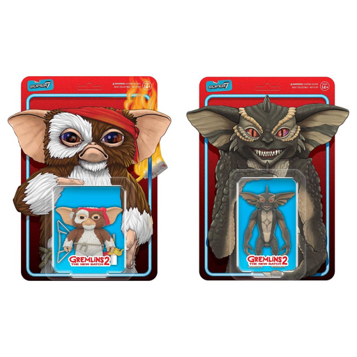 Gremlins ReAction Action Figures: all variants