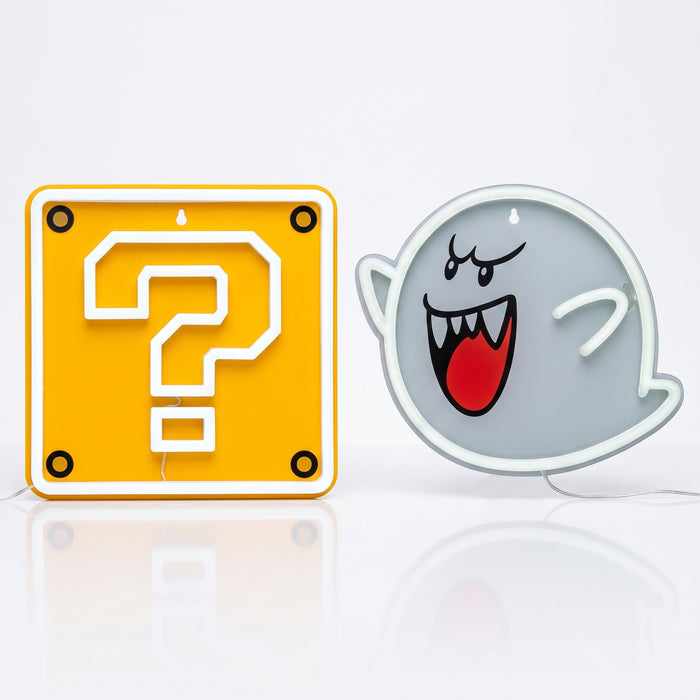 Super Mario Neon Wandlamp: alle varianten