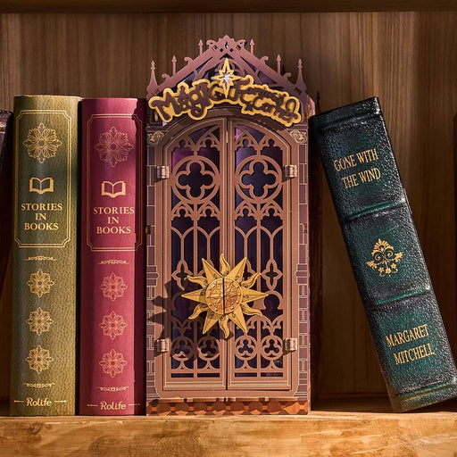 Book Nook Holzbausatz – Magische Fantasy-Ecke