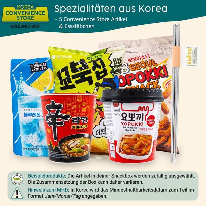 Korea Convenience Store Erlebnis-Box