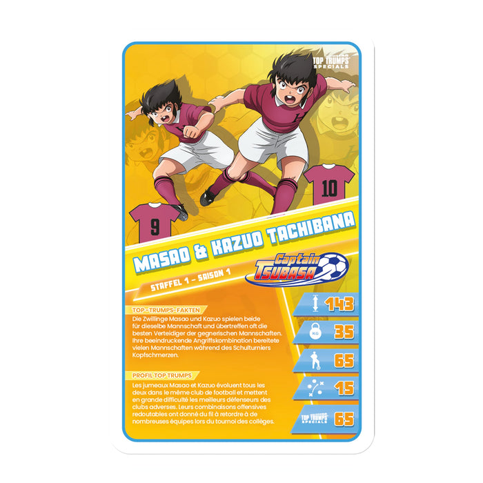 Top Trumps Specials Captain Tsubasa Kartenspiel