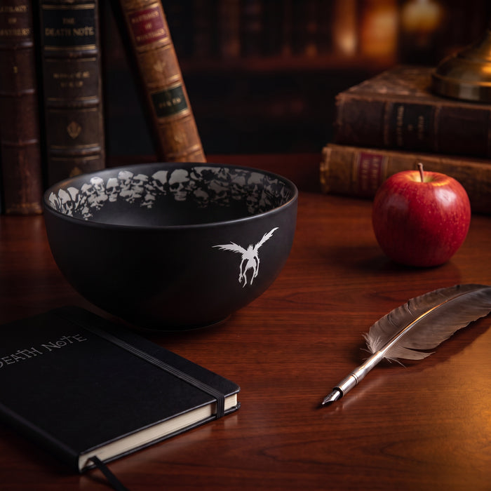 Death Note stoneware bowl with Ryuk design