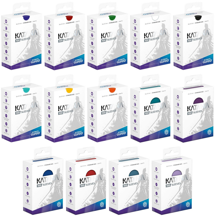 Ultimate Guard Katana Sleeves protège-cartes, 100 pièces taille standard : toutes les variantes