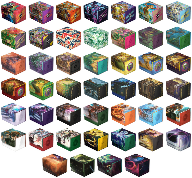 Caja de mazo Ultimate Guard Sidewinder 100+ Xenoskin, ediciones de sets: todas las variantes