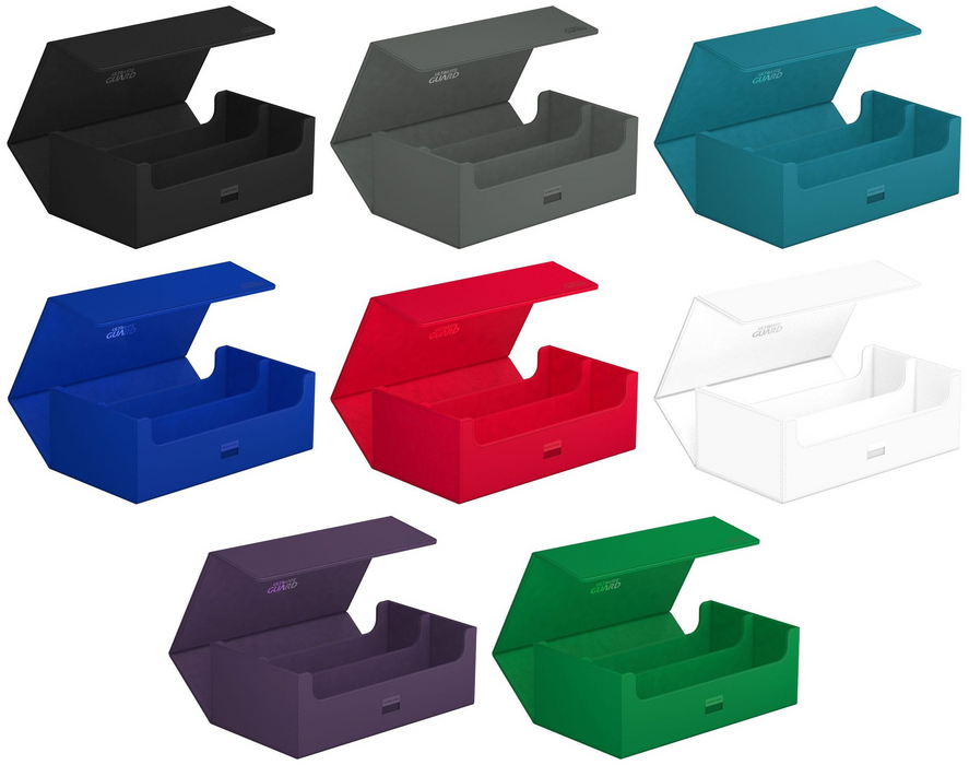 Scatola per carte Ultimate Guard Arkhive 800+ Xenoskin monocolore: tutte le varianti