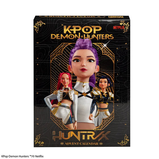 Calendario dell'Avvento K-POP Demon Hunters 2026 Classico in nero e oro