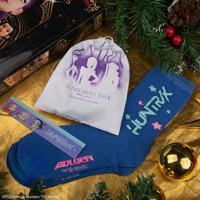 K-POP Demon Hunters Adventskalender 2026 Klassik (Schwarz-Gold)