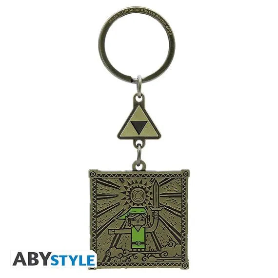 The Legend of Zelda Schlüsselanhänger Link mit Triforce