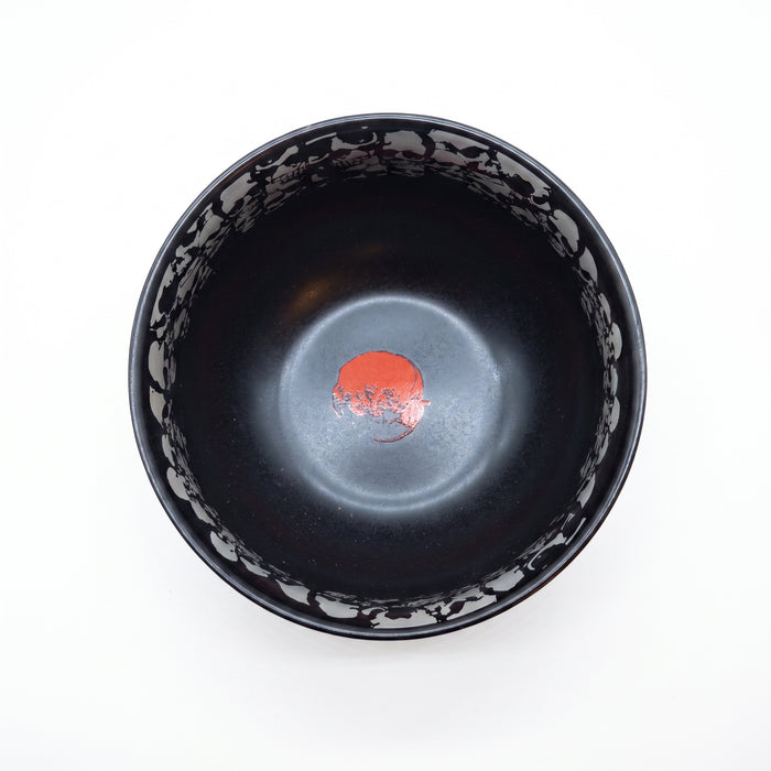 Death Note bowl detail showing skull motif