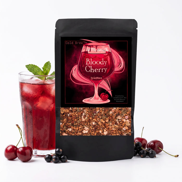 Bloody Cherry Cold Brew Tè - Tè Freddo Ciliegia Ribes 100g