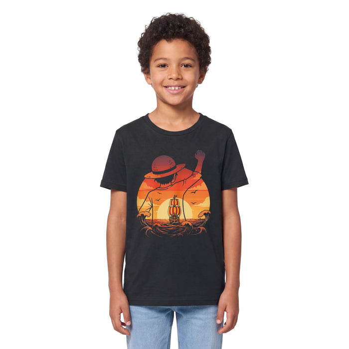 Chase the Horizon - Immer den Wolken hinterher - Kindershirt Model Junge 1