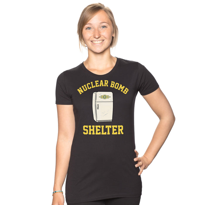 Nuclear Bomb Shelter Refrigerator - Girlie Woman Lara
