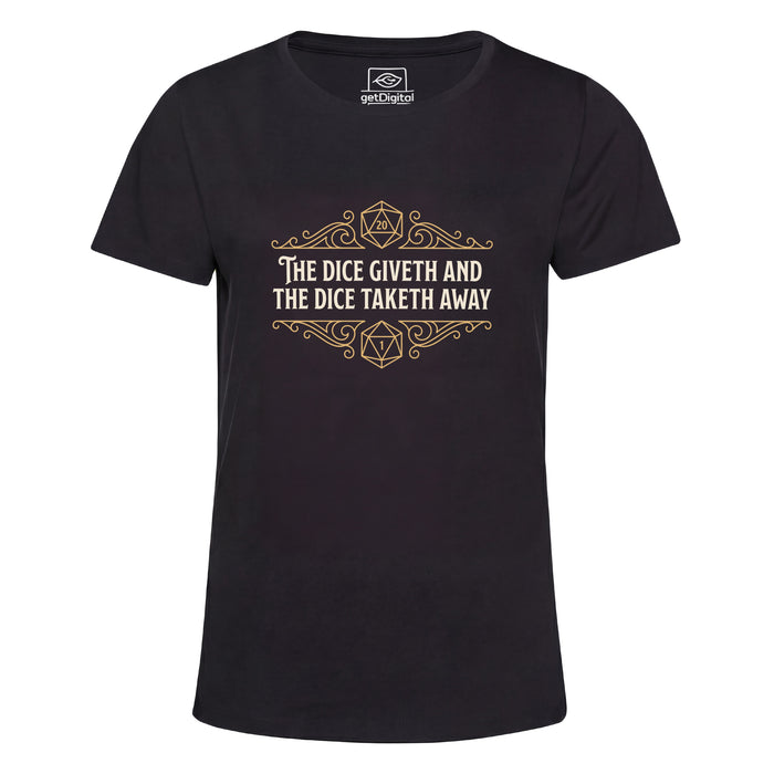 The Dice Giveth and the Dice Taketh Away - Vista principale Girlie Nero