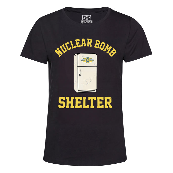 Nuclear Bomb Shelter Refrigerator - Main View Girlie Black