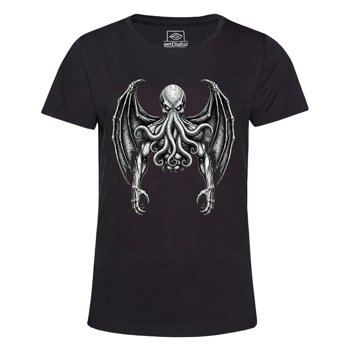 Cthulhu - The Great Old One - Front View Girlie Black