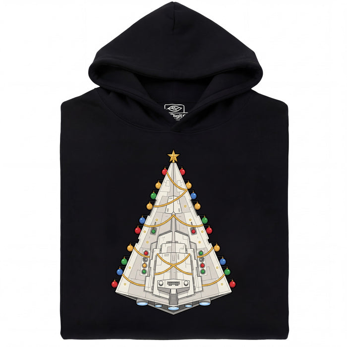 Destructeur de Sapins - Noël selon le décret impérial - Vue Principale Sweat-shirt Noir