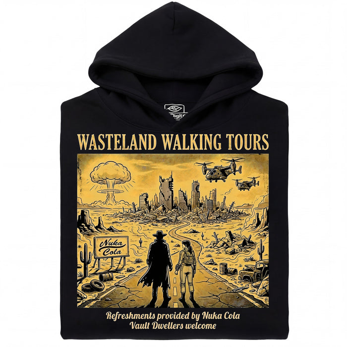 Wasteland Walking Tours - Main view Hoodie Black