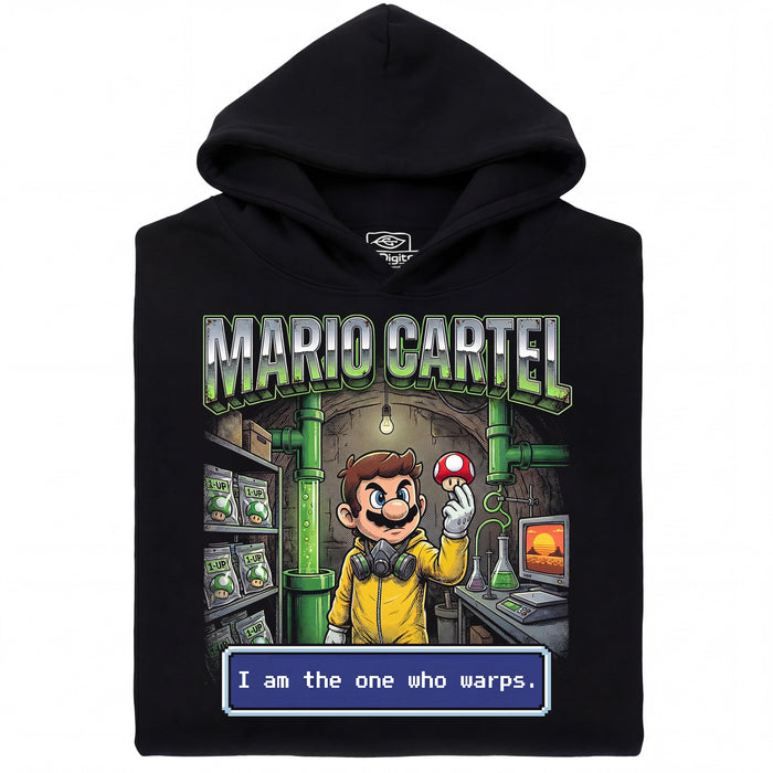 I am the one who warps!  - Main view Hoodie Black