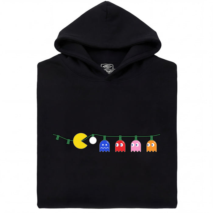 Waka Waka Navidad - La Cadena de Luces como Banquete - Vista principal Sudadera Negro