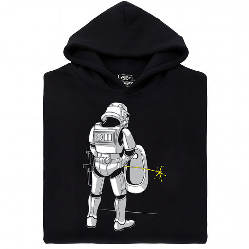 Trooper Aim - Vista principale Felpa Nero