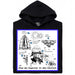 ¡Todo es Herético! - Vista Principal Sudadera Negro