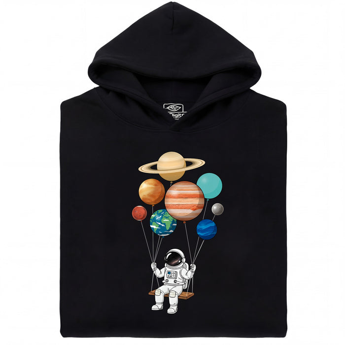 Cosmic Swing - Main view Hoodie Black