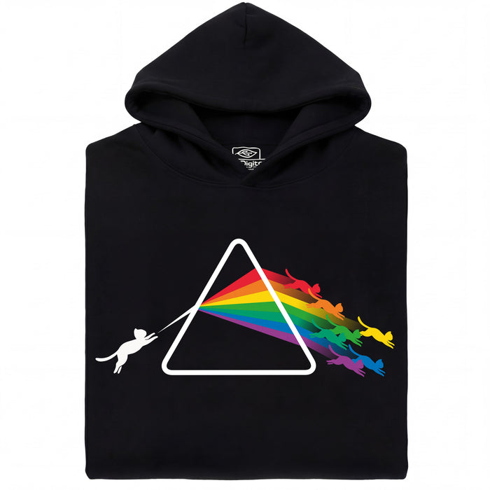 Dark Side of the Cat - Main view Hoodie Black