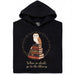 When in doubt, go to the library - Main view Hoodie Black