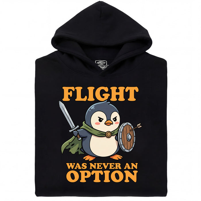Pingüino Inquebrantable - Vista principal Sudadera Negro