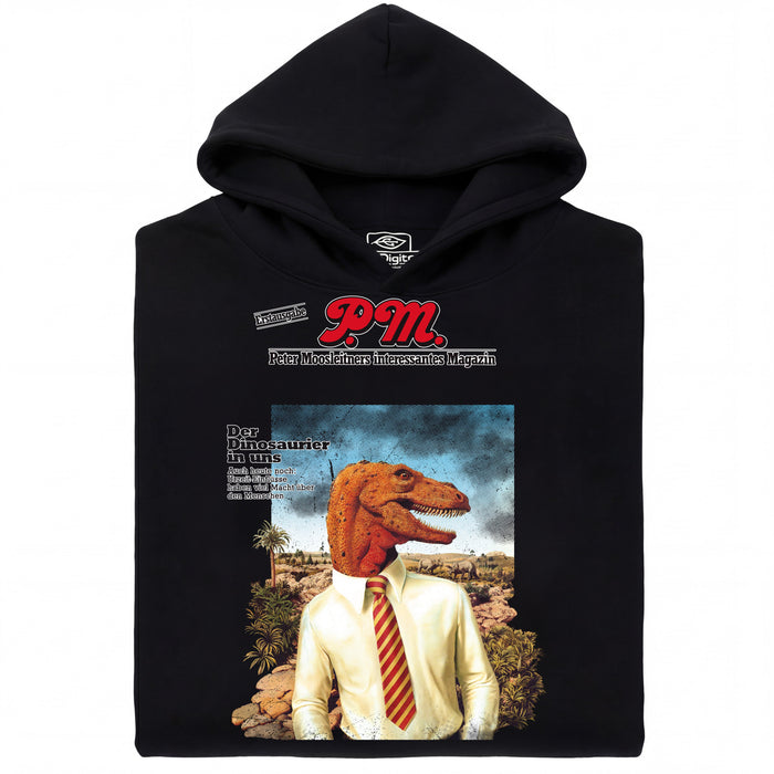 P.M. Magazine 11/1978 The Dinosaur Within Us - Main view Hoodie Black