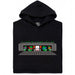 IT vs. Turtles - Hoofdweergave Hoodie Zwart