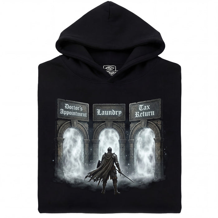 Adult Souls - Vue principale Hoodie Noir