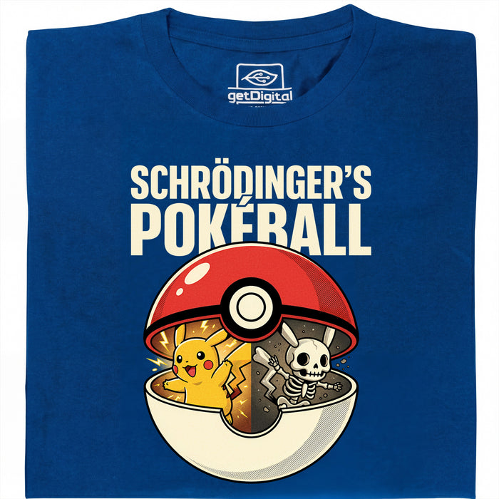 Schrödinger's Ball - Main view T-Shirt Blue